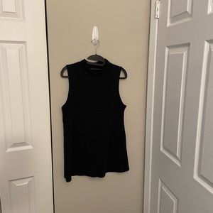 NWOT Torrid Black Foxy Mock-neck Tank, Size 2
